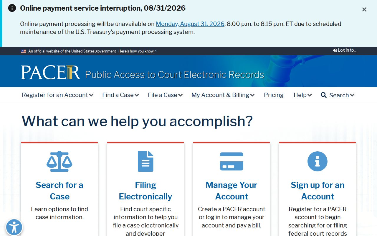 Newfolden court records and federal PACER court records